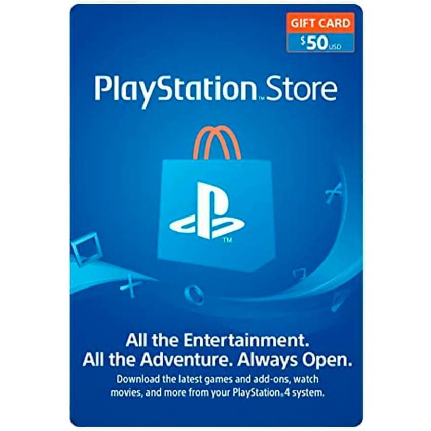Playstation Store Gift Card Sony 50 Psn